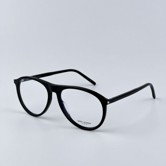 Saint Laurent Women BRAND NEW Eyeglasses Black Pilot SL667OPT 001 - Picture 6 of 12